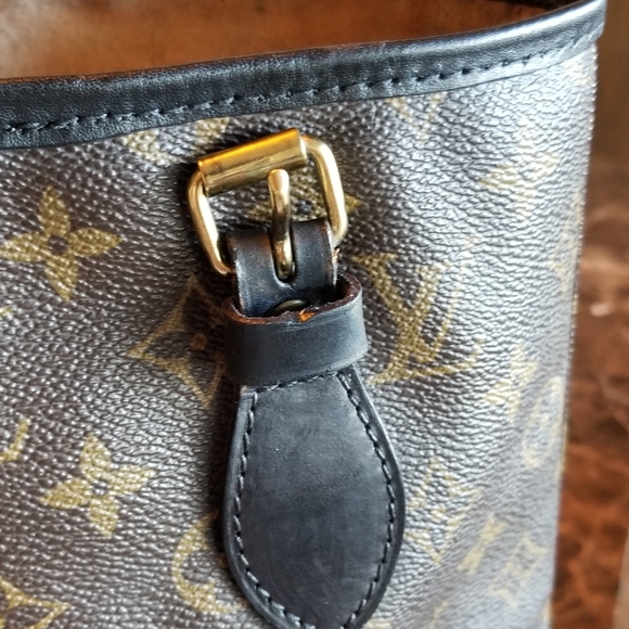 LOUIS VUITTON sale!  sale! CUSTOM BLACK PETIT BUCKET - Picture 7 of 12